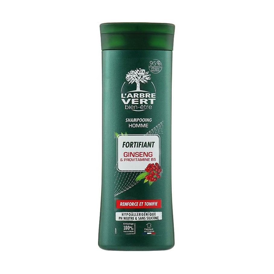 Чоловічий шампунь для волосся L'Arbre Vert Strengthening Men Shampoo, 250 мл