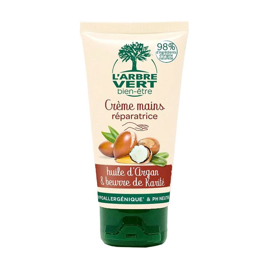 Відновлювальний крем для рук L'Arbre Vert Hand Cream з аргановою олією, 75 мл